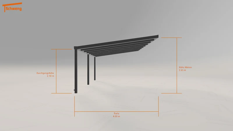 #DE Schweng Terrassenüberdachung S400 (ID 9wyx28)