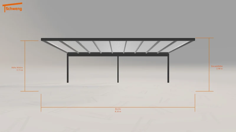 #DE Schweng Pultdachcarport S400 (ID bkqjyv) #MTG