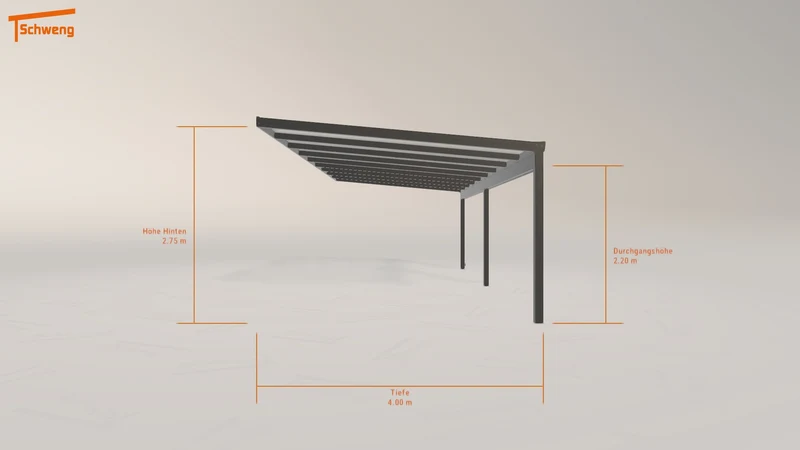 #DE Schweng Pultdachcarport S400 (ID bkqjyv) #MTG