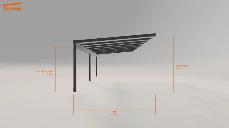#DE Schweng Pultdachcarport S400 (ID bkqjyv) #MTG