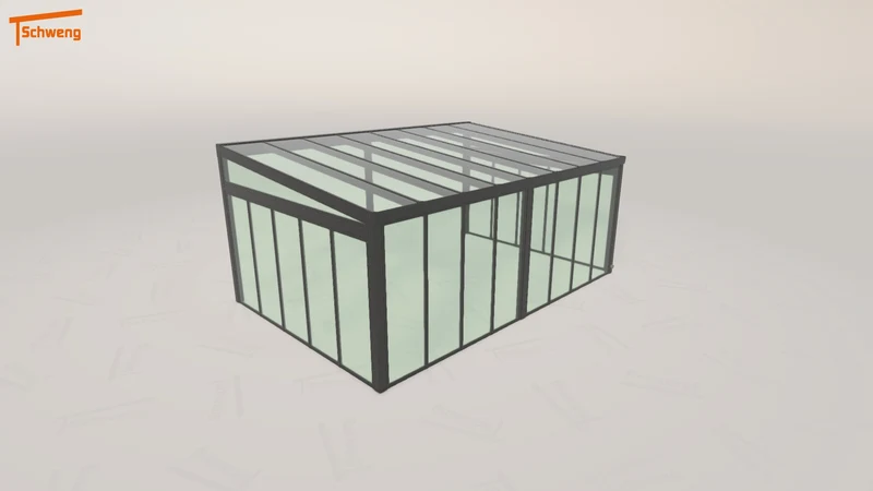 #DE Schweng Terrassenüberdachung S400 (ID jjprxb)