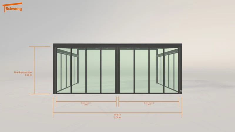 #DE Schweng Terrassenüberdachung S400 (ID jjprxb)