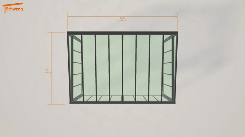 #DE Schweng Terrassenüberdachung S400 (ID jjprxb)