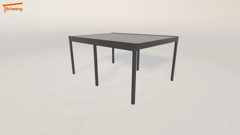 #DE Schweng Flachdachcarport C600 (ID bkq7xv)