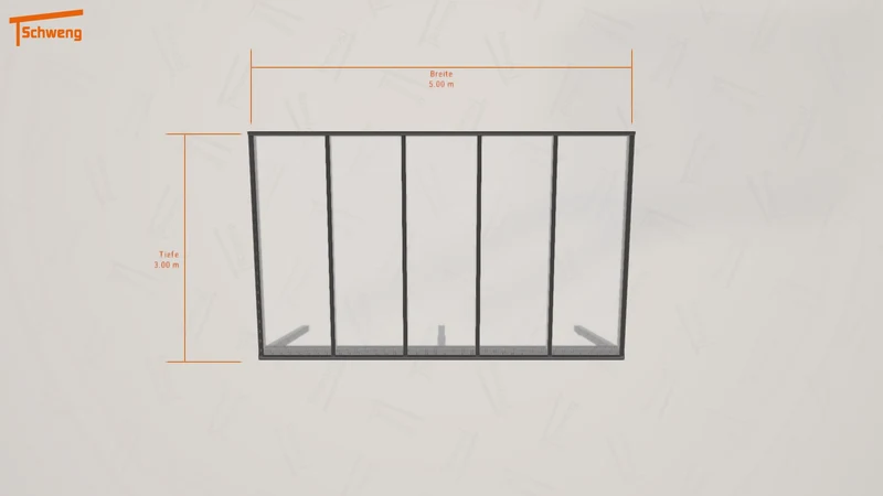 #DE Schweng Pultdachcarport S350 (ID g73zkr)