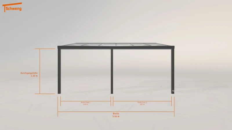 #AT Schweng Terrassenüberdachung S400 (ID 9wyyx8)