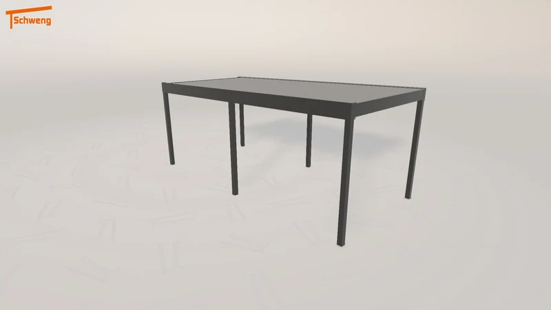 #DE Schweng Flachdachcarport C600 (ID jjpp9b)