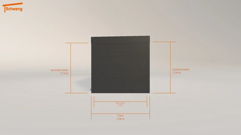 #DE Schweng Flachdachcarport C600+ (ID 2q55xg) #MTG