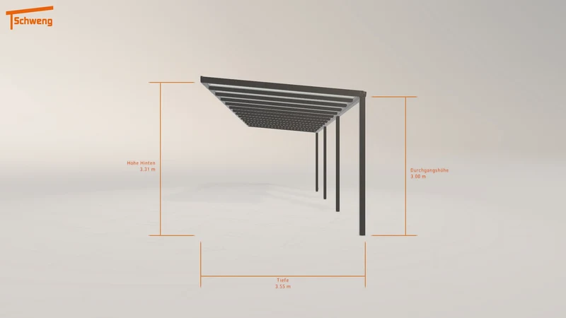 #DE Schweng Terrassenüberdachung S350 (ID pb98zz)