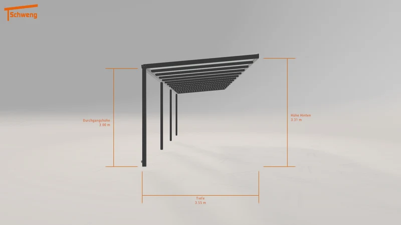 #DE Schweng Terrassenüberdachung S350 (ID pb98zz)