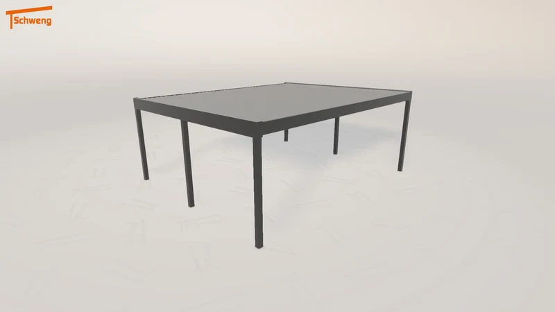 #DE Schweng Flachdachcarport C600+ (ID bkq9n5)
