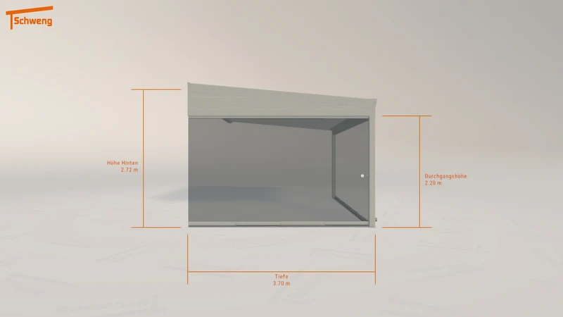 #DE Schweng Terrassenüberdachung S400 (ID dvqzb8)