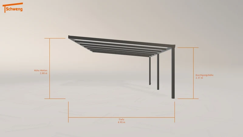 #AT Schweng Terrassenüberdachung S400 (ID v4jmgq)