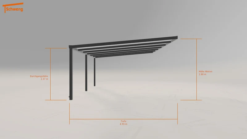 #AT Schweng Terrassenüberdachung S400 (ID v4jmgq)