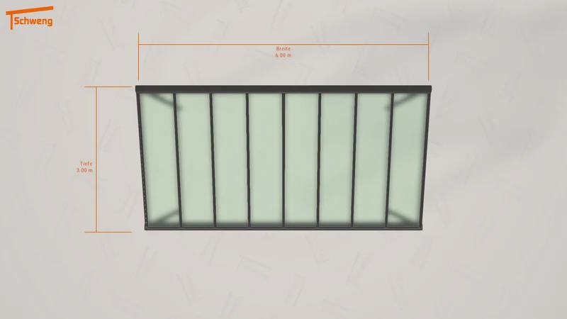 #DE Schweng Terrassenüberdachung S400 (ID mjp9wz)