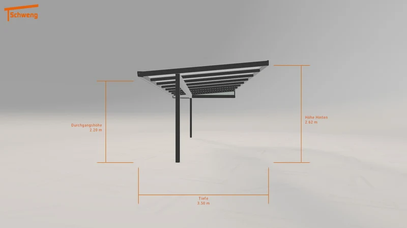 #DE Schweng Terrassenüberdachung S400 (ID mjp9mz)
