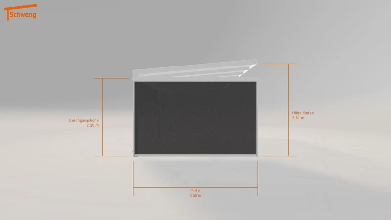 #DE Schweng Terrassenüberdachung S350 (ID x79gwy)