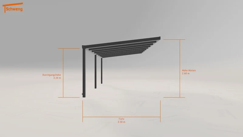 #AT Schweng Terrassenüberdachung S400 (ID ygy9qb)