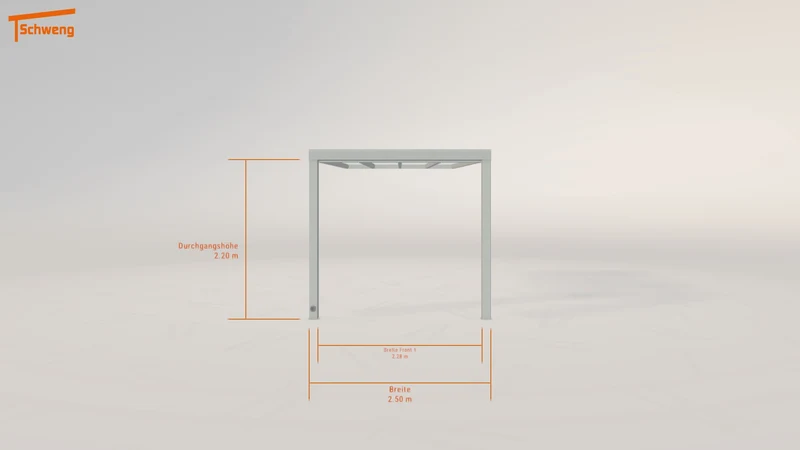 #AT Schweng Terrassenüberdachung S400 (ID qdyzdw)
