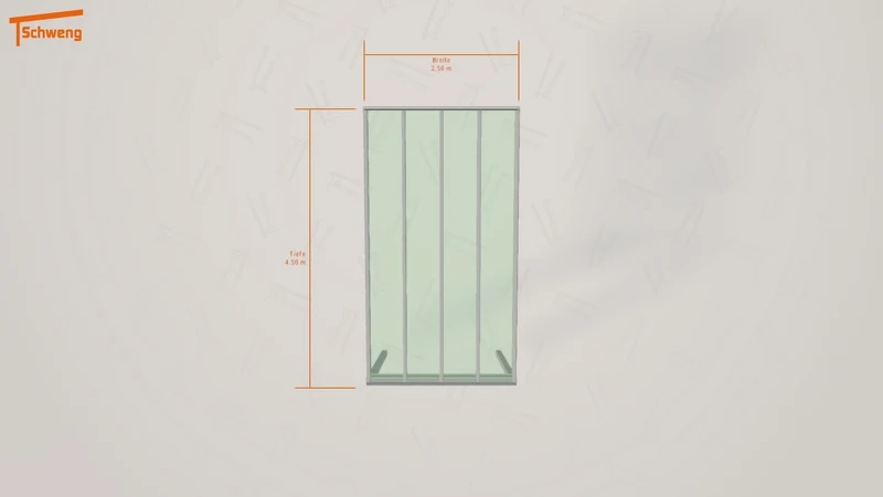 #AT Schweng Terrassenüberdachung S400 (ID qdyzdw)