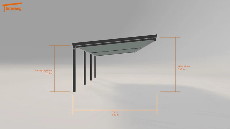 #DE Schweng Terrassenüberdachung S400 (ID 42xp2g)