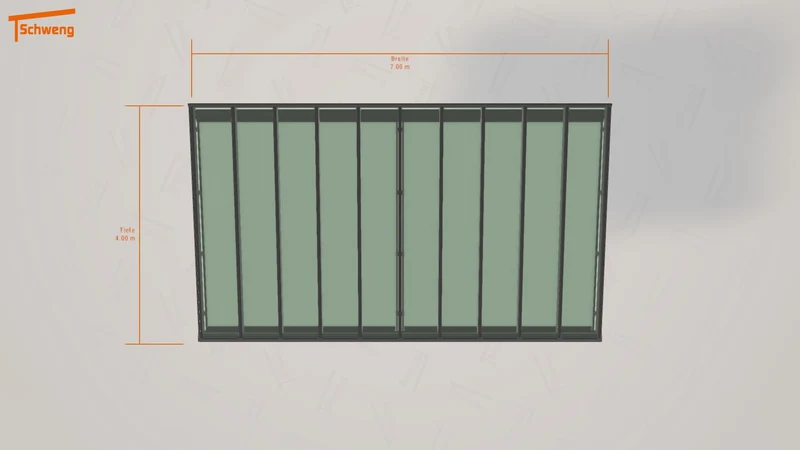 #DE Schweng Terrassenüberdachung S400 (ID 42xp2g)