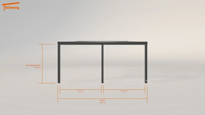 #AT Schweng Pultdachcarport S400 (ID mjpxj4)