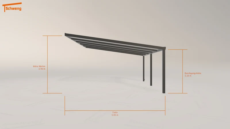 #AT Schweng Pultdachcarport S400 (ID mjpxj4)