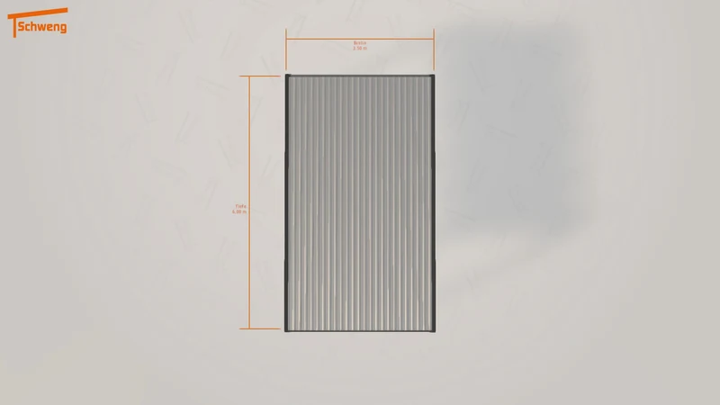 #DE Schweng Flachdachcarport C600 (ID 9wyy5p)