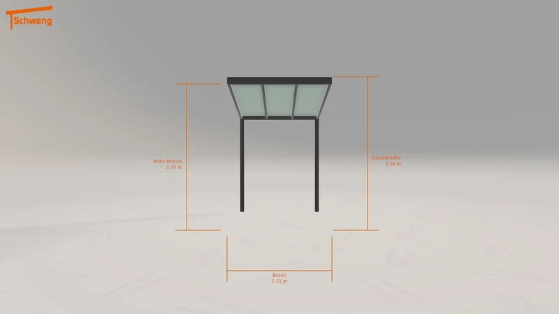 #DE Schweng Terrassenüberdachung S350 (ID 42xjd5)