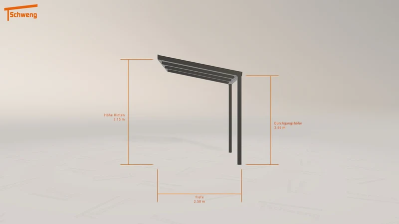 #DE Schweng Terrassenüberdachung S350 (ID 42xjd5)