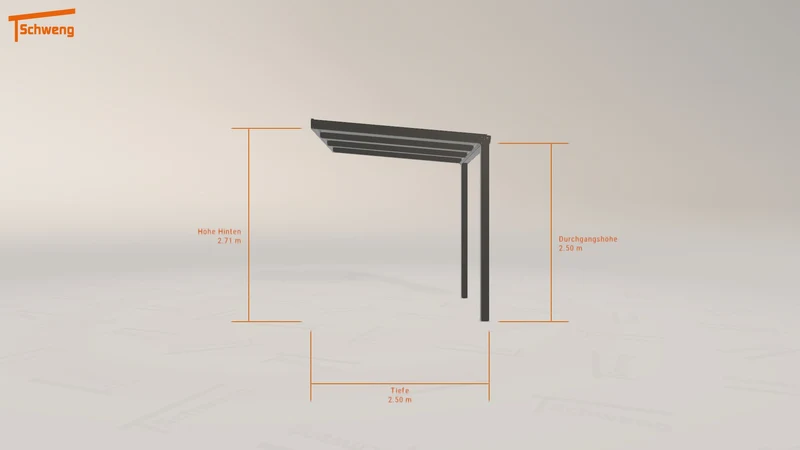 #DE Schweng Terrassenüberdachung S350 (ID n5dxbg)