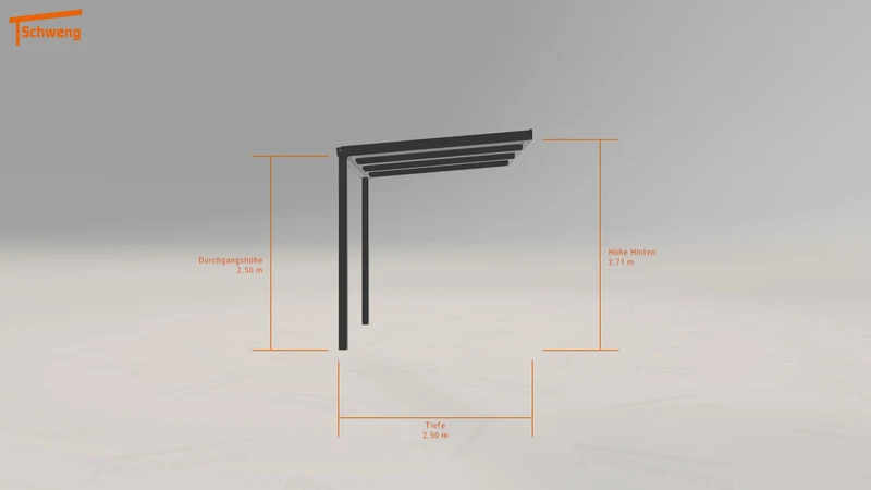 #DE Schweng Terrassenüberdachung S350 (ID n5dxbg)