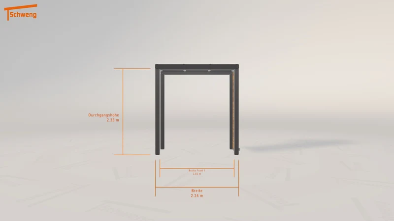 #DE Schweng Terrassenüberdachung S350 (ID v4jr8q)