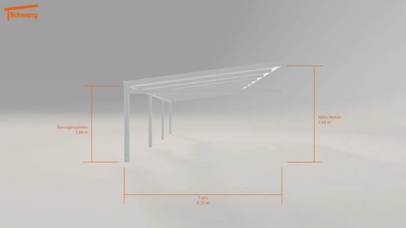 #DE Schweng Pultdachcarport S400 (ID pb9jkb) #MTG