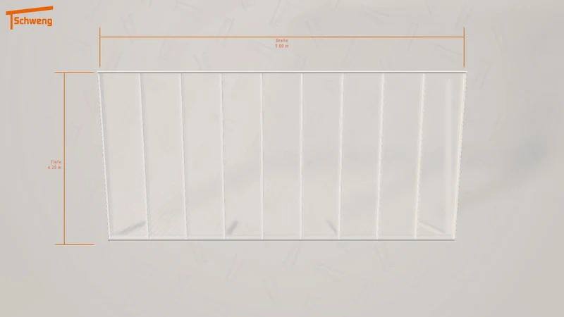 #DE Schweng Pultdachcarport S400 (ID pb9jkb) #MTG