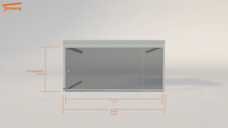#DE Schweng Terrassenüberdachung S400 (ID w32n9g)