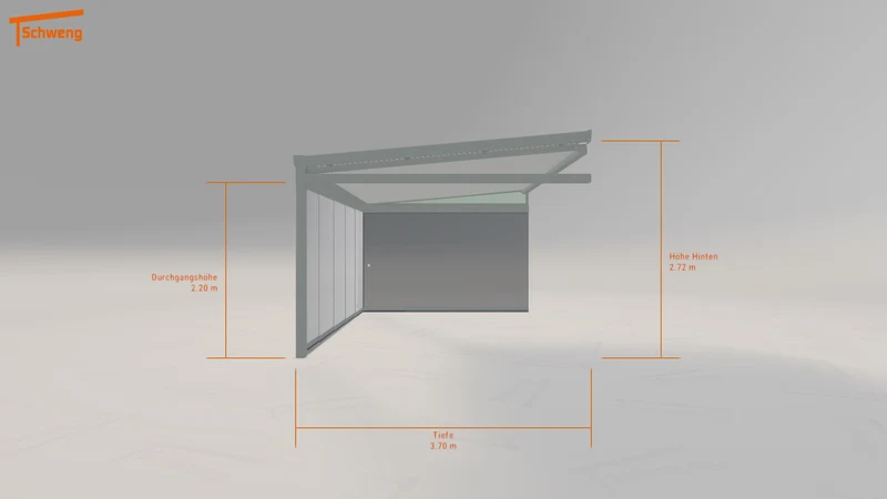 #DE Schweng Terrassenüberdachung S400 (ID w32n9g)