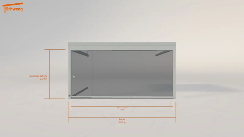 #DE Schweng Terrassenüberdachung S400 (ID ygyn57)