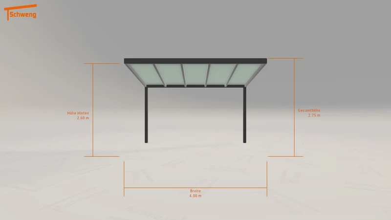 #DE Schweng Terrassenüberdachung S400 (ID bkqqq7)