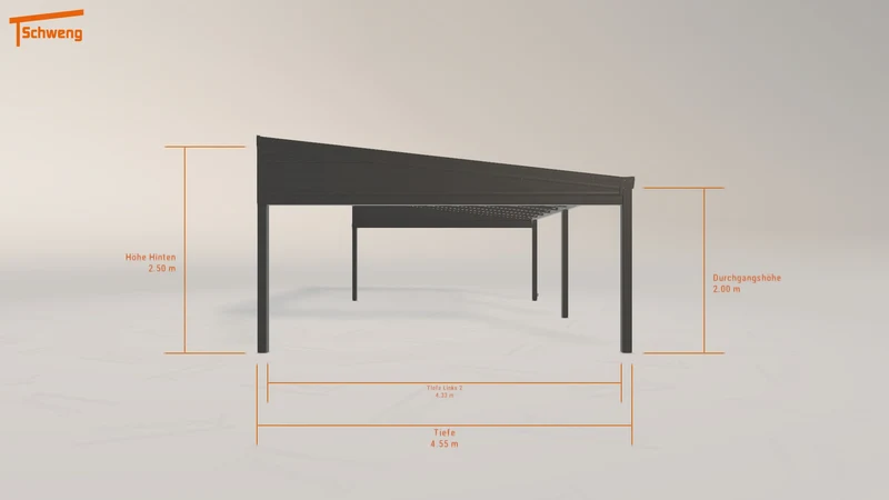 #DE Schweng Terrassenüberdachung S400 (ID 9wyyy7)
