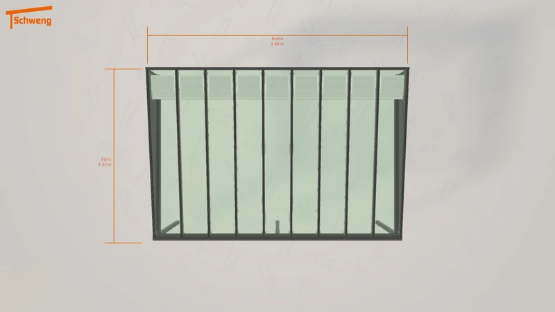 #DE Schweng Terrassenüberdachung S400 (ID 9wyyy7)