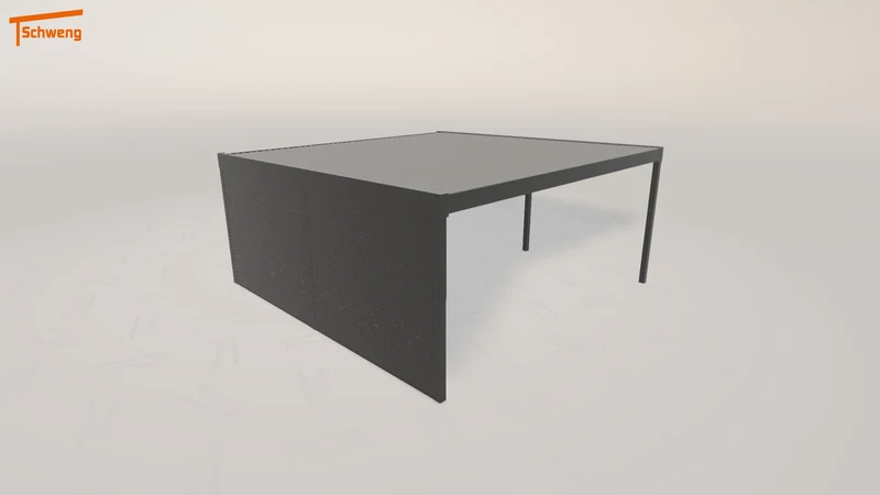 #DE Schweng Flachdachcarport C600+ (ID n5dy24) #MTG