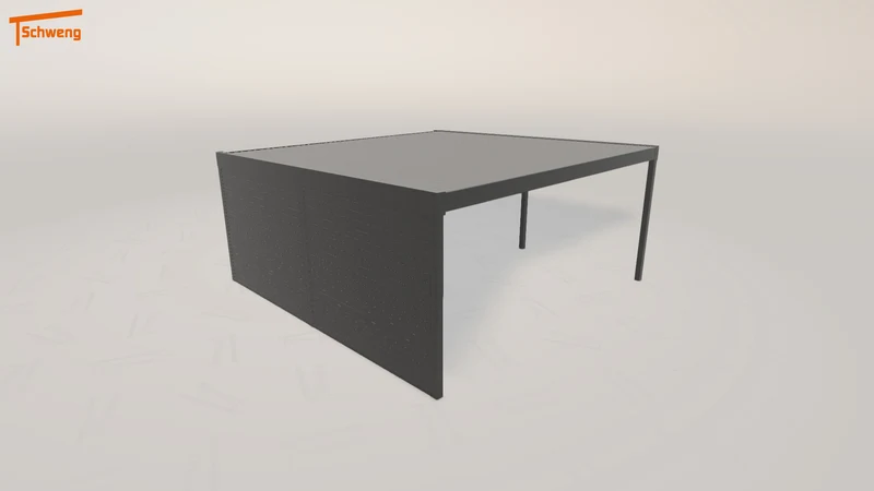 #DE Schweng Flachdachcarport C600 (ID bkqpw3) #MTG