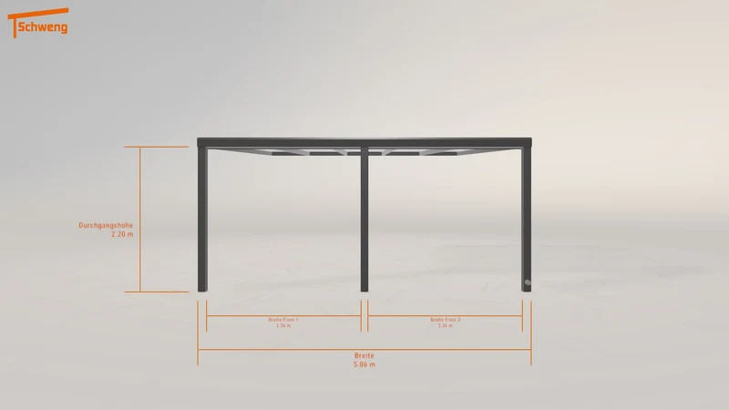 #AT Schweng Pultdachcarport S400 (ID pb9wx7)