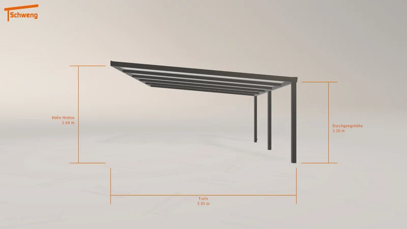 #AT Schweng Pultdachcarport S400 (ID pb9wx7)