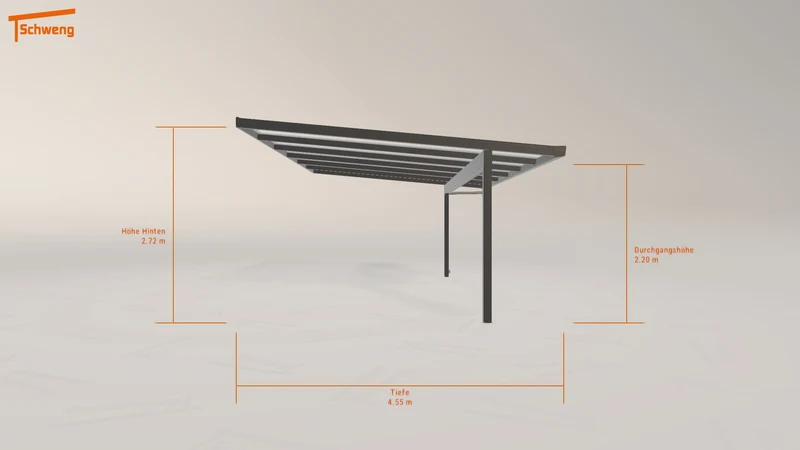 #DE Schweng Terrassenüberdachung S400 (ID jjpyqn)