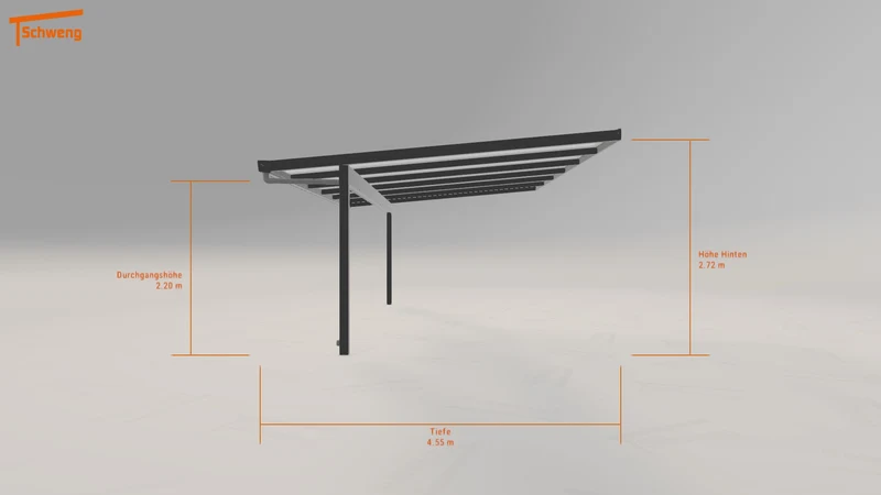 #DE Schweng Terrassenüberdachung S400 (ID jjpyqn)