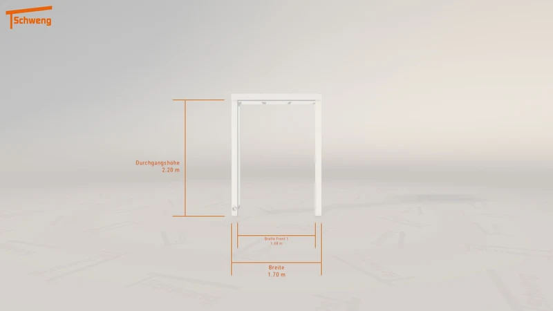 #CH Schweng Terrassenüberdachung S350 (ID 859g3d)