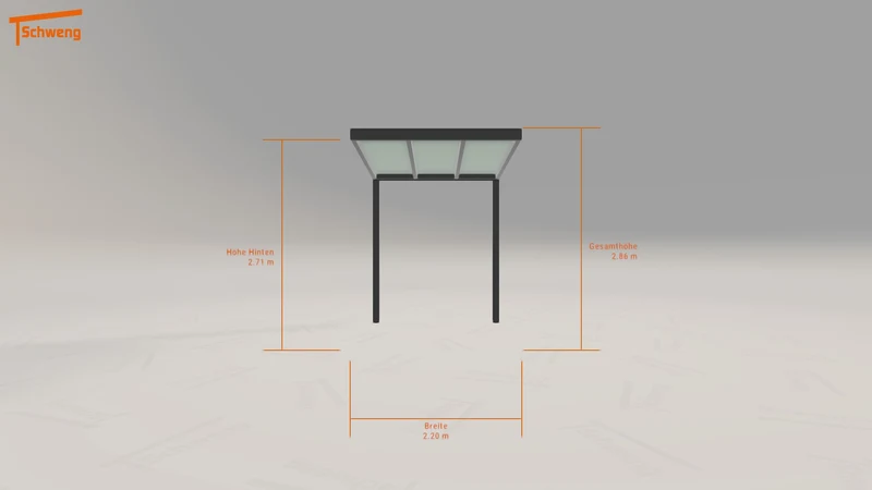 #DE Schweng Terrassenüberdachung S350 (ID 9wypqp)